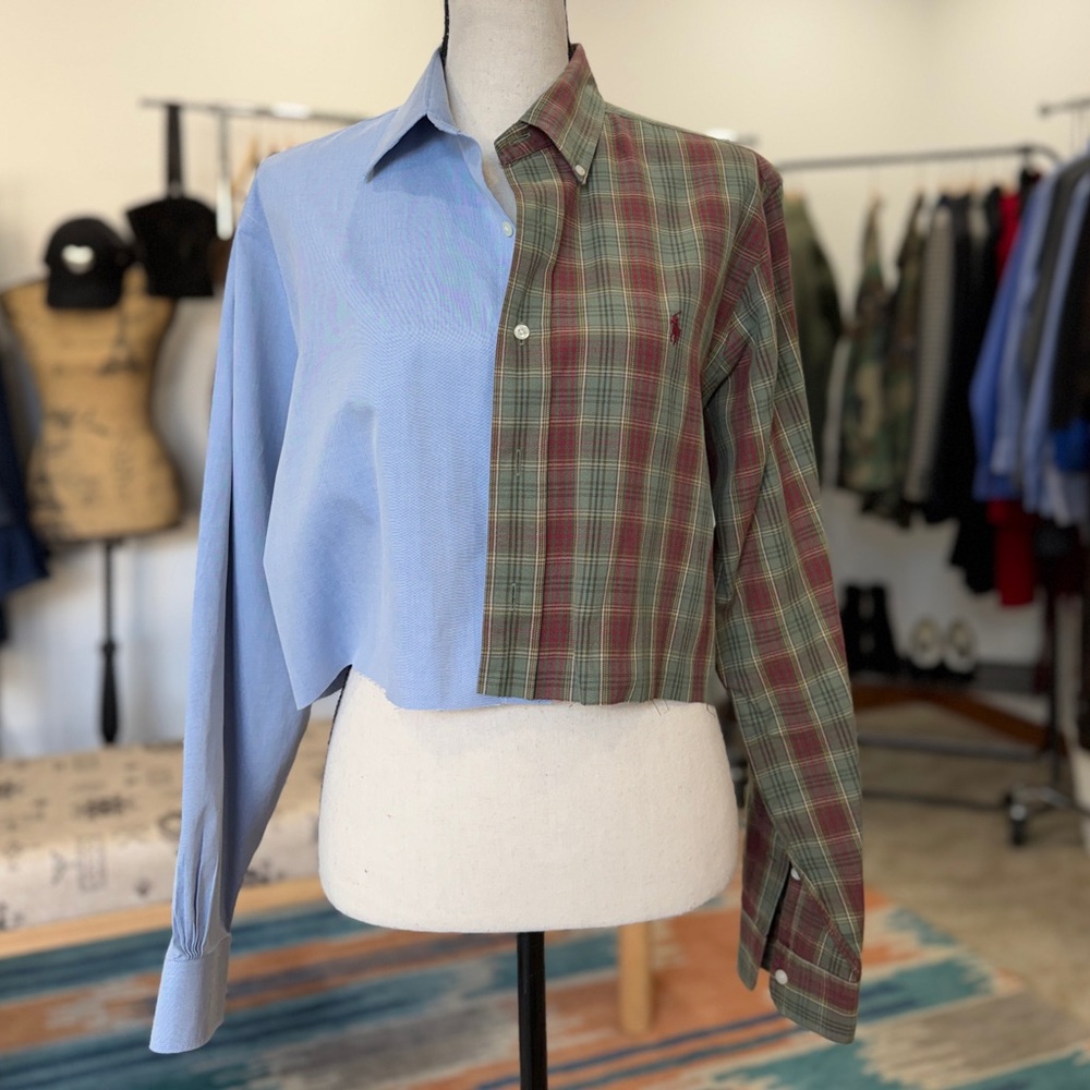 Reworked Unisex Button Down Shirt